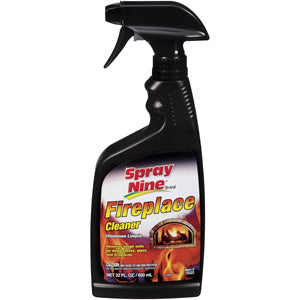 Spray Nine Fireplace Cleaner, 22 oz Spray Bottle