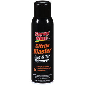 Spray Nine Citrus BlasterBug & Tar Remover, 17.5 oz Aerosol Can