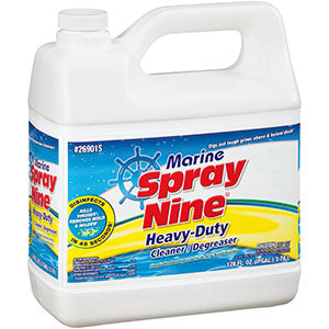 Spray Nine Marine Multi-Purpose Cleaner & Disinfectant, 1 gal Bottle