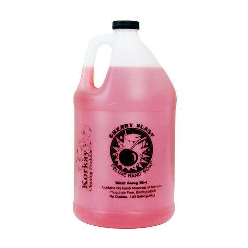 Korkay Cherry Blast Deluxe Hand Soap with Pumice, 1 gal Bottle