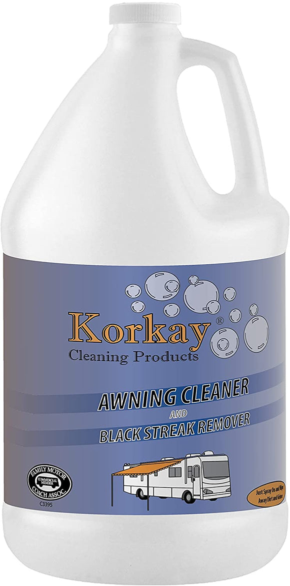 Korkay Awning Cleaner & Black Streak Remover, 1 gal Bottle