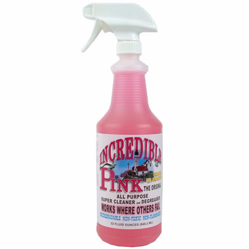 ChemQuest Incredible Pink All Purpose Cleaner & Degreaser, 32 oz Spray Bottle