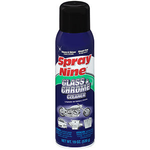 Spray Nine Glass & Chrome Cleaner, 19 oz Aerosol Can