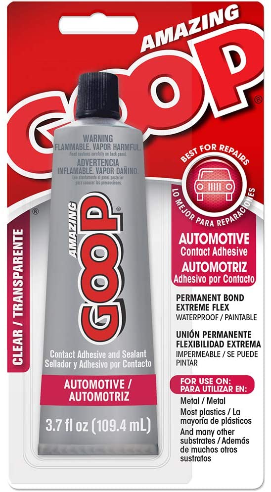 Eclectic Products Amazing GOOP Automotive Adhesive, 3.7 fl. oz Tube