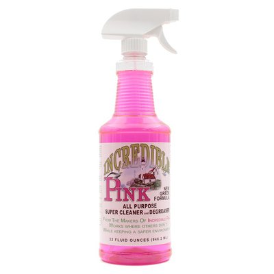 ChemQuest Incredible Pink Green Formula All Purpose Cleaner & Degreaser, 32 oz Spray Bottle