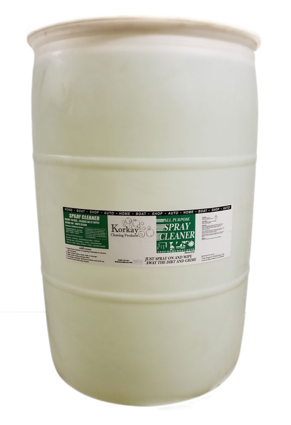 Korkay Spray Cleaner, 55 gal Drum