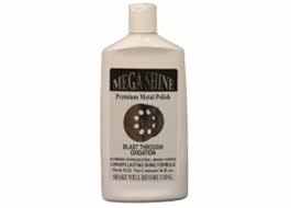 Korkay Mega Shine Metal Polish, 16 oz Bottle